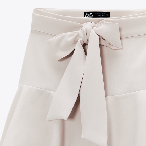 ZARA TIED SKORT - Picture 2 of 6